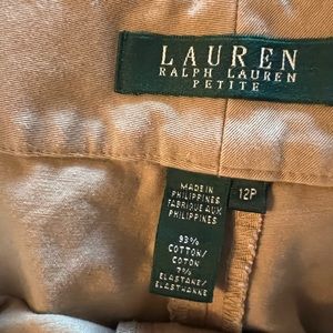 Ralph Lauren khaki pants size 12p